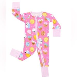 Little Sleepies Milk & Cookies Footie